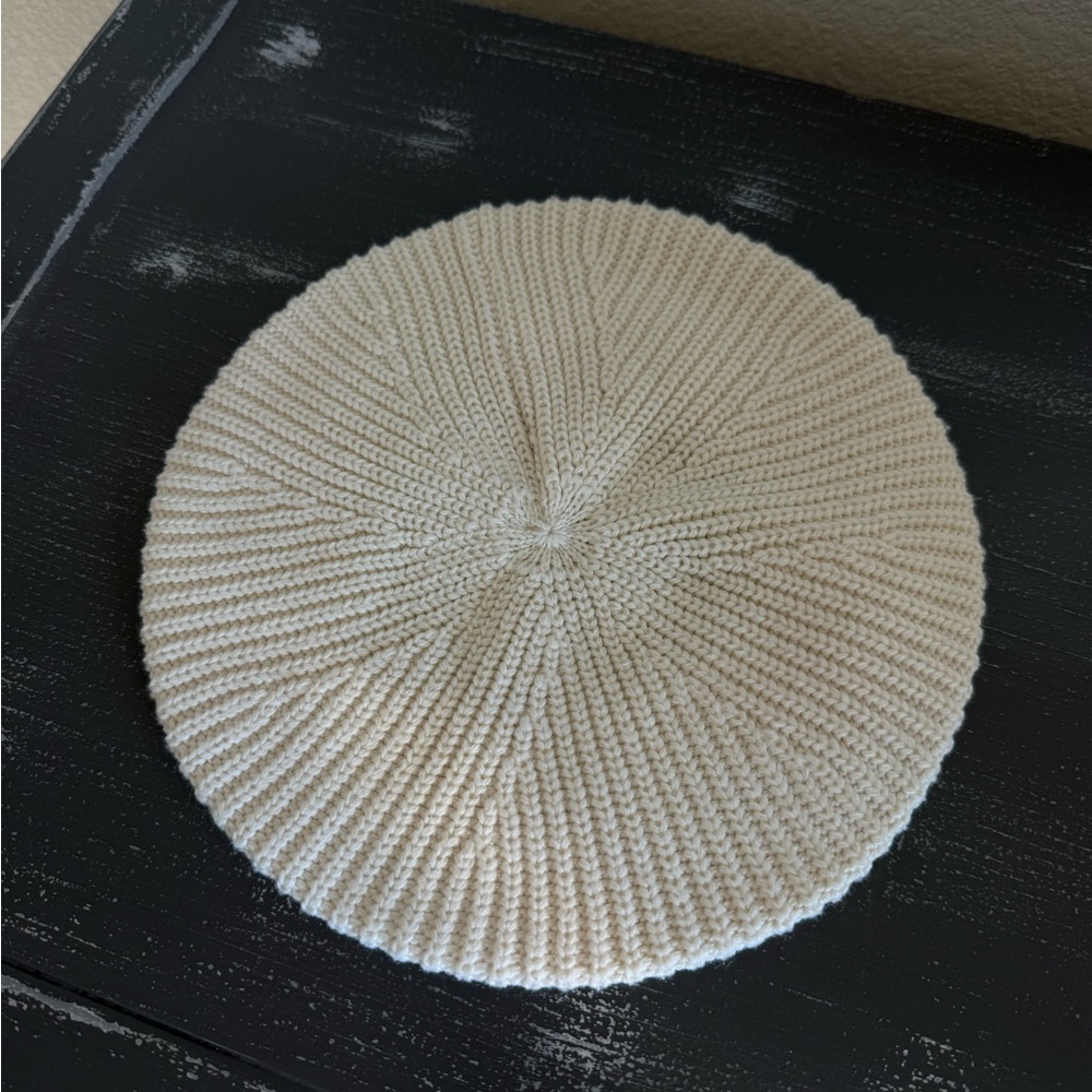 H&M Off-white Knitted Accent Pillow